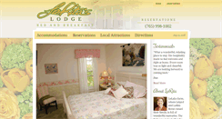 Desktop Screenshot of laritaslodge.com